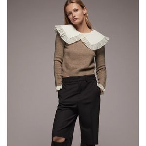 NWT Zara combination Knit sweater
